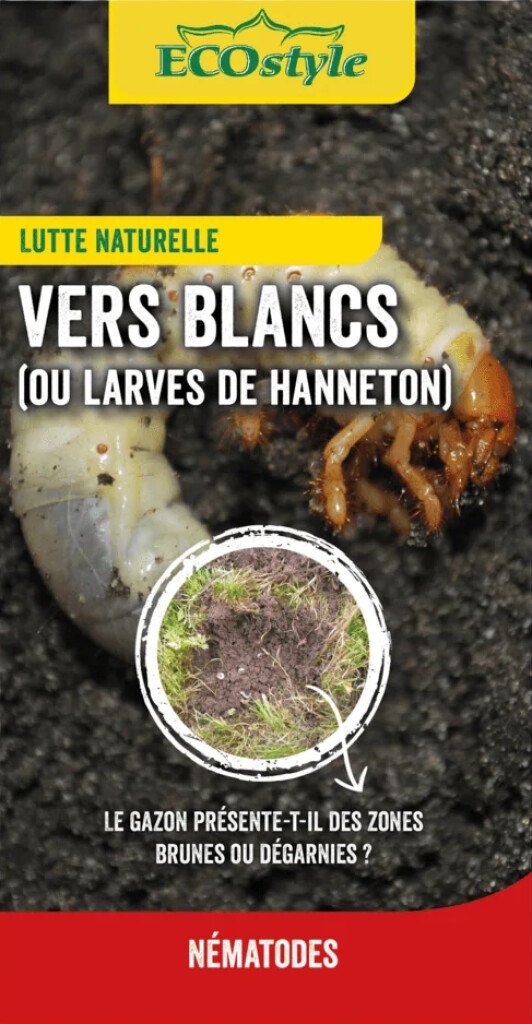 Nématodes contre les larves : 25 millions de nématodes/50 m²