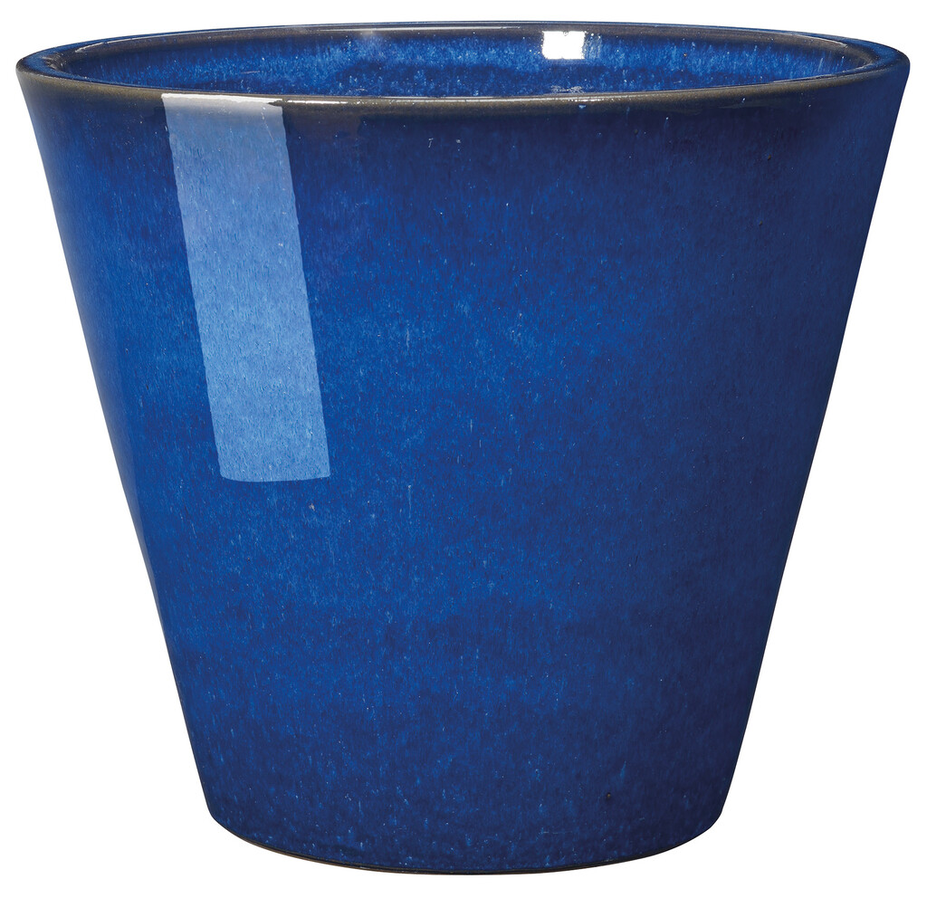 Pot de fleurs Kinfolk Bleu 29,5xh25,5cm