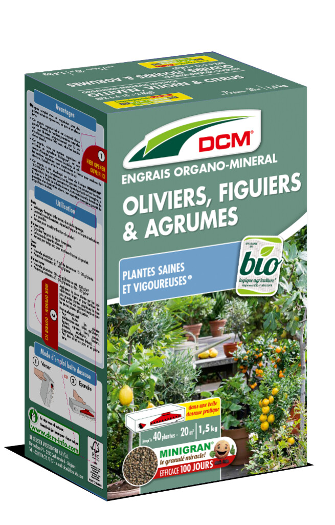 Engrais Oliviers, Figuiers & Agrumes 1,5kg