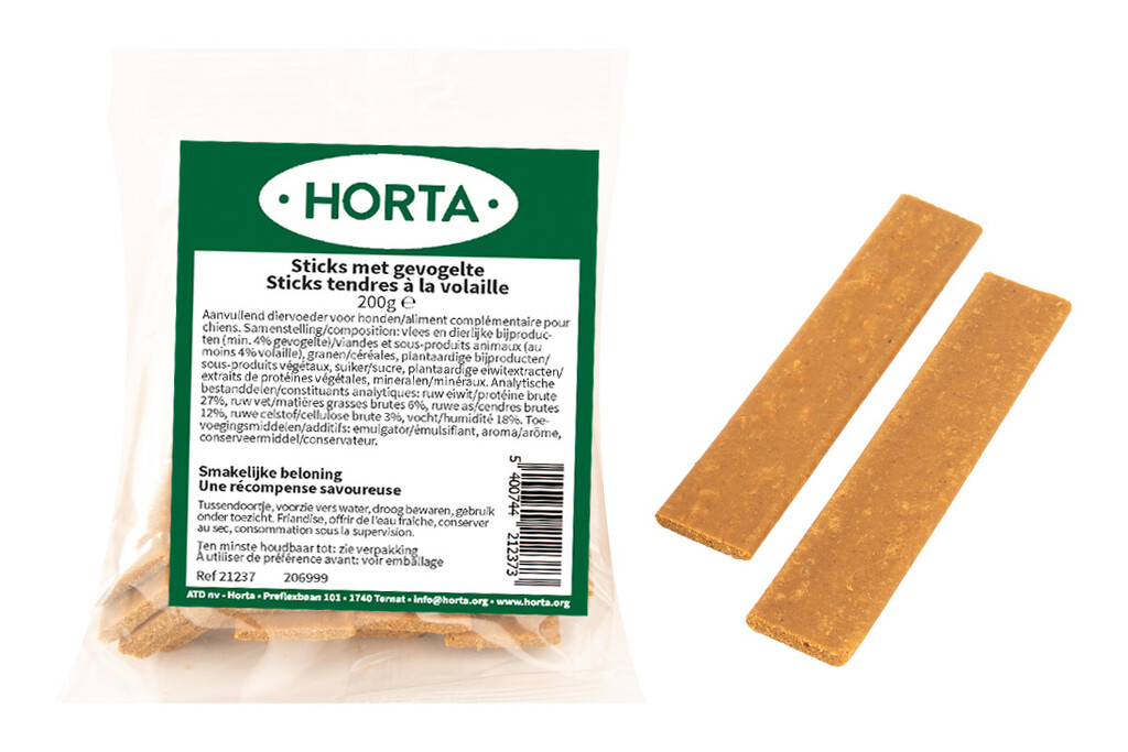 Sticks tendres 200 gr volaille Sticks tendres 200 gr volaille