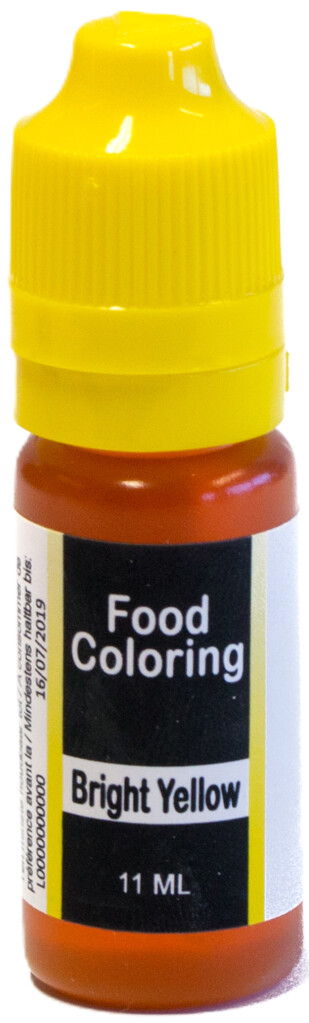 Colorant synthétique liquide - jaune 11ml Colorant synthétique liquide - jaune 11ml