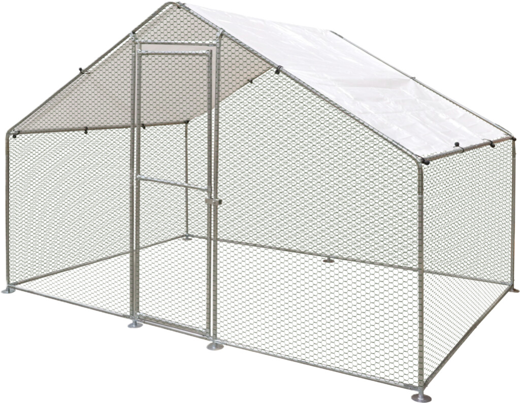 Kippenren Doerak 2x3x2m