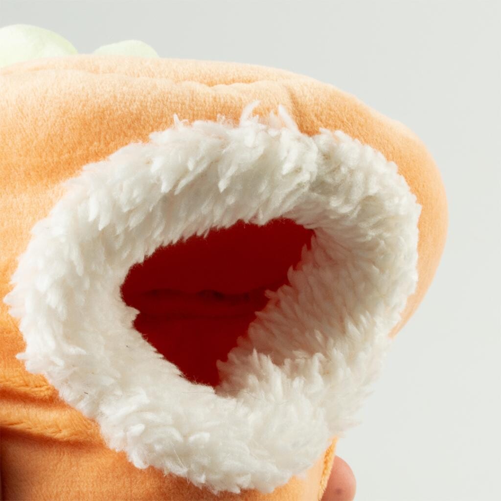 Wortel huis pluche oranje