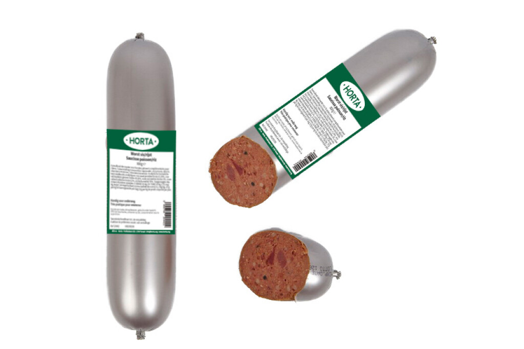 Saucisse poissons/riz 800 gr