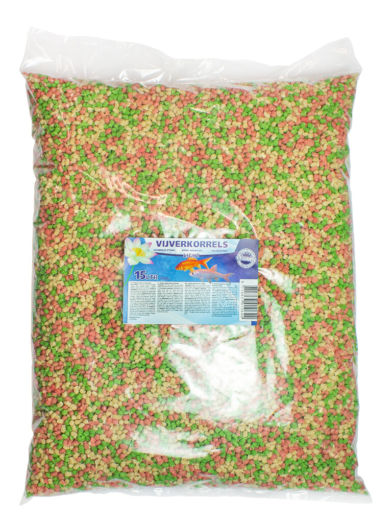 Vijverkorrels 15 liter light/1650g