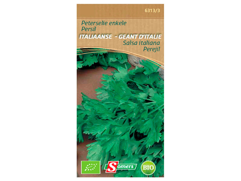 Be-Bio-02 Peterselie Enkele Italiaanse
