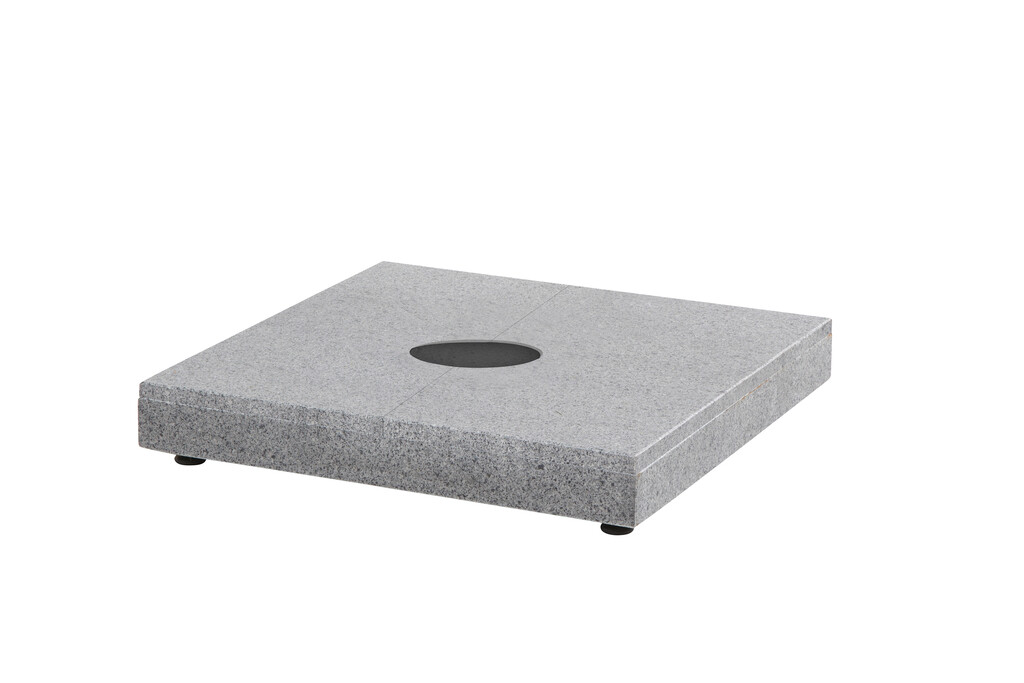 Granieten voet antraciet 180 kg