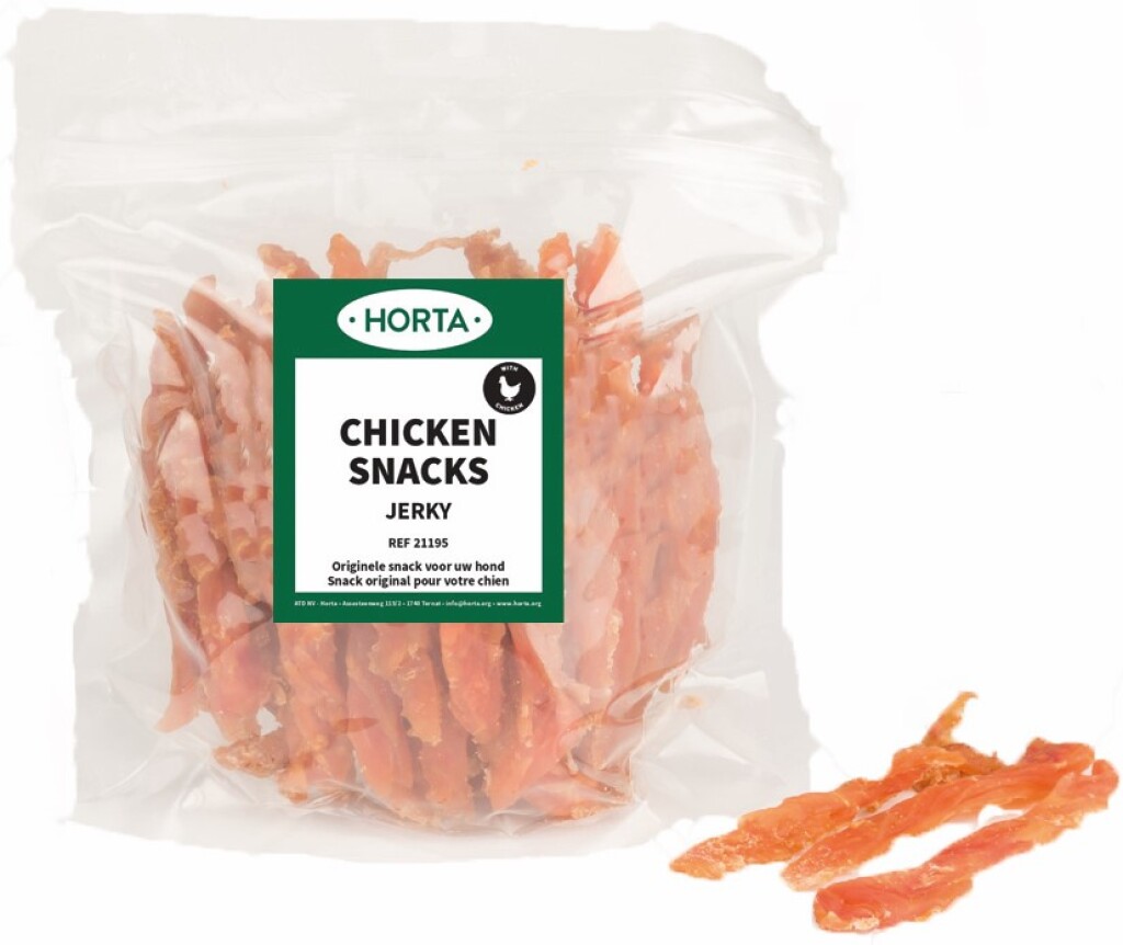 Snacks poulet jerky 500g