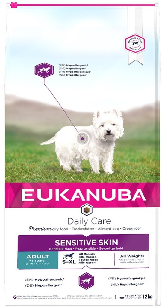 Daily Care all breeds adult Sensitive Skin 12kg