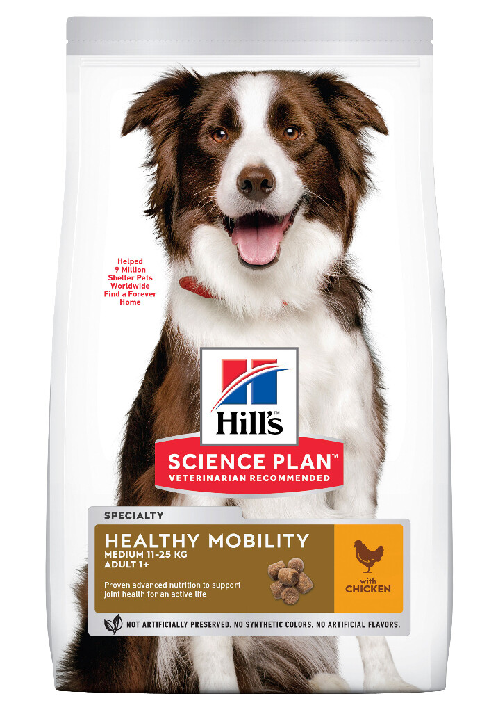 SP Canine Adult Healthy Mobility Medium with Chicken dry 12kg