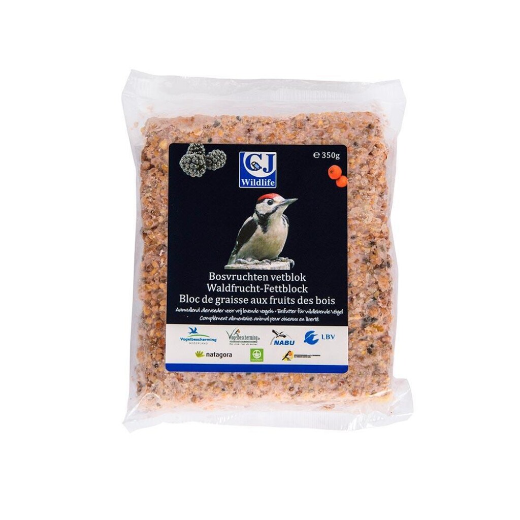 Bloc de graisse avec fruits des bois 350g