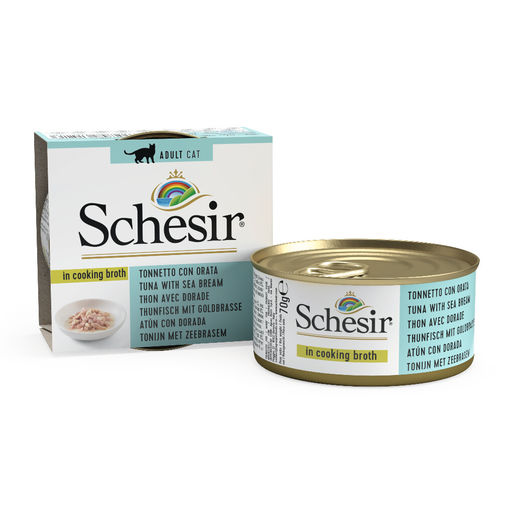 Kat 70g - tonijn & zeebrasem (bouillon)