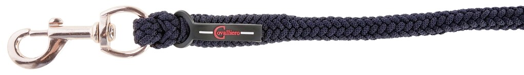 Halstertouw Classy karabijnhaak blauw