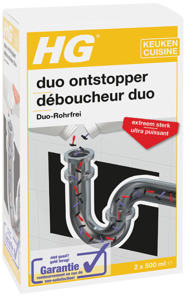 Déboucheur Duo 2x 500ml Déboucheur Duo 2x 500ml