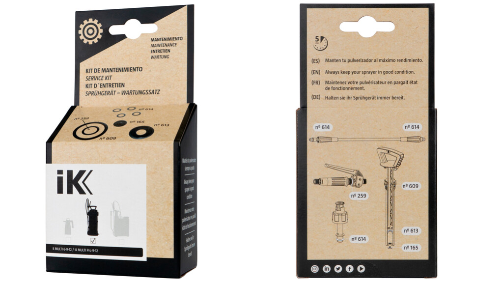 Reparatieset Multi 6 - 9 - 12 / Multi PRO 9 - 12