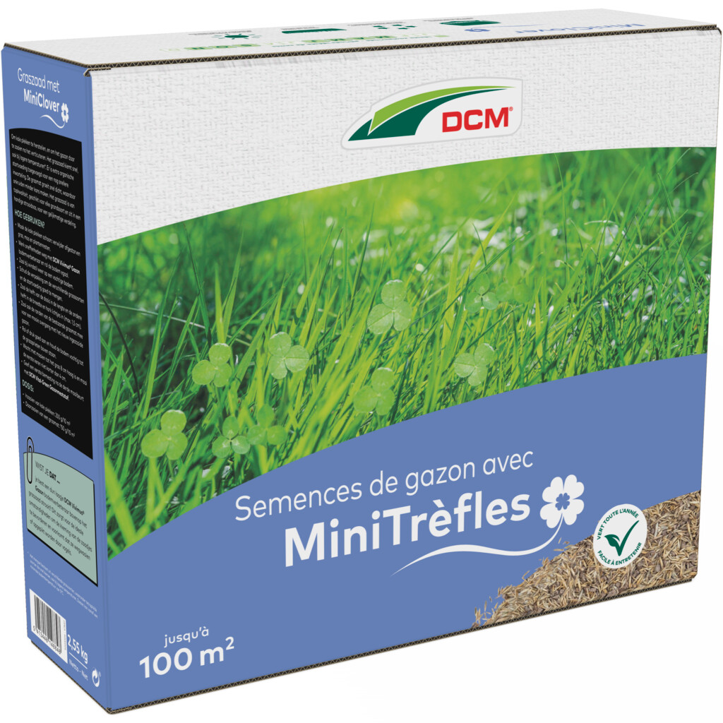 Semences de gazon avec minitrèfles 2kg Semences de gazon avec minitrèfles 2kg