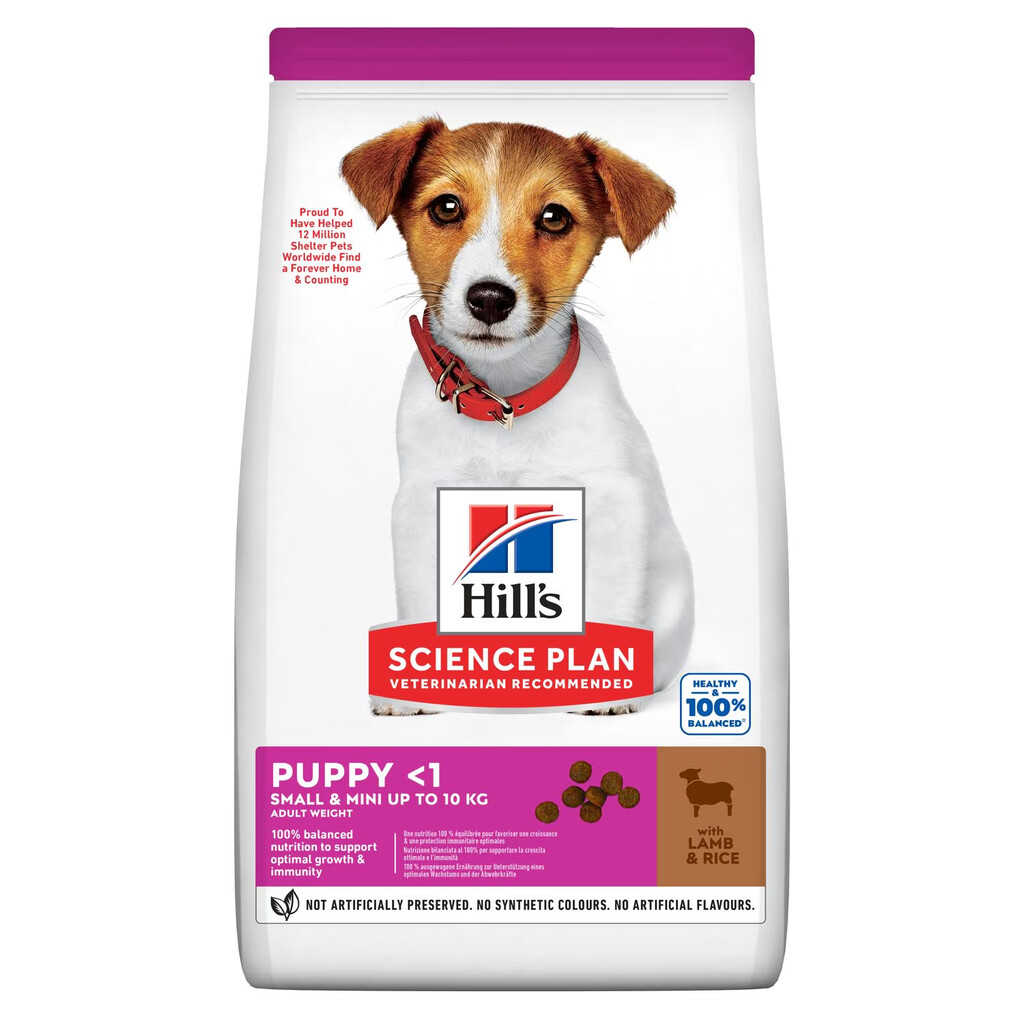 SP Aliment pour Chiot Small & Mini à l'Agneau & au Riz 1,5kg