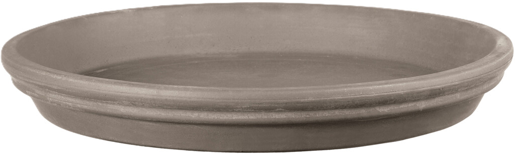 Soucoupe Grafite imperméable rond 27cm