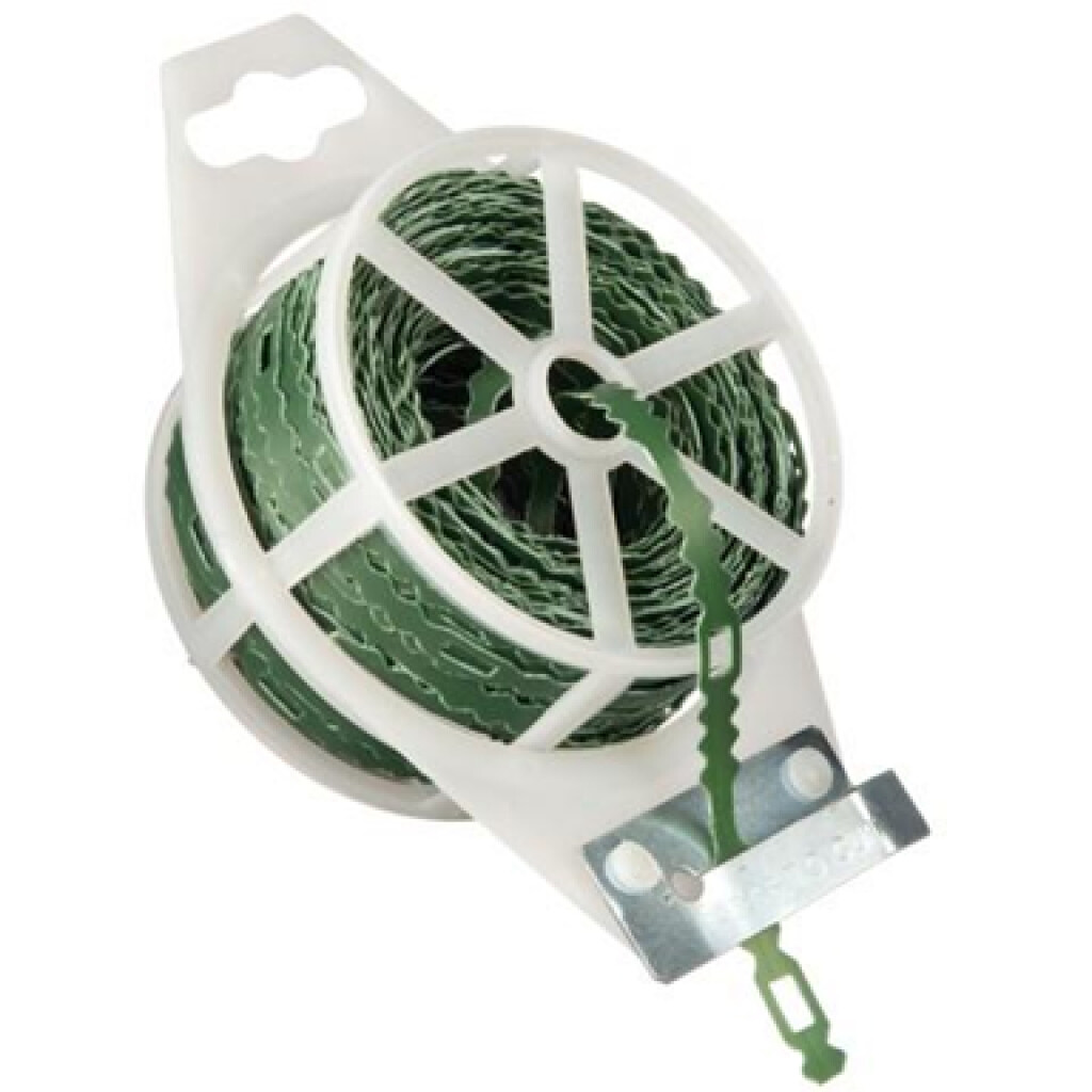 Bindband rattenstaartsluiting 25m Ø5mm groen