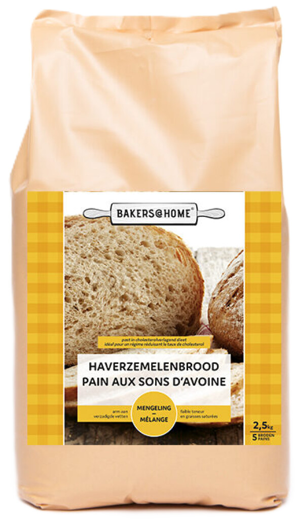 Bloem voor haverzemelen brood 2,5kg