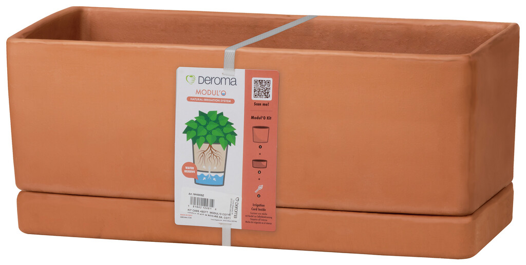 Modul'O Cotto balkonbakset + dienblad 48,2x17,1cm