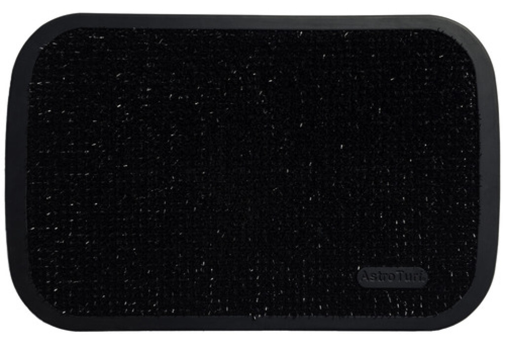 Astroturf quadro tapis noir 50x75cm