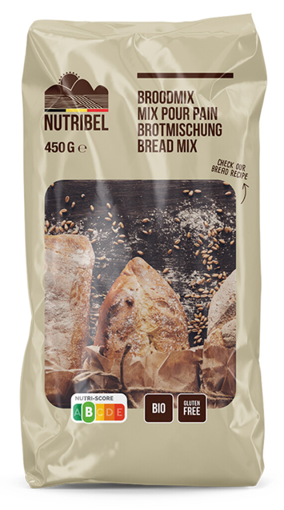 Broodmix vezelrijk 450g