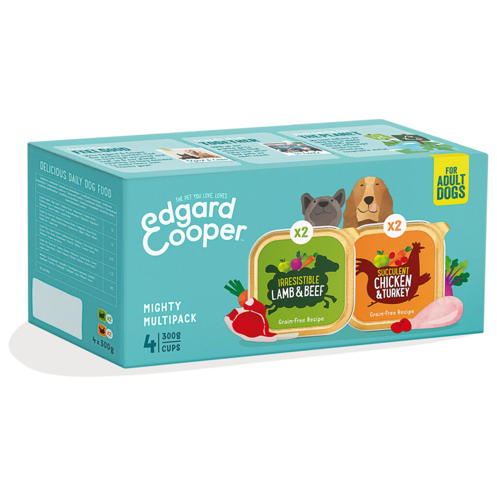 Multipack adult kip & lam 4x300g