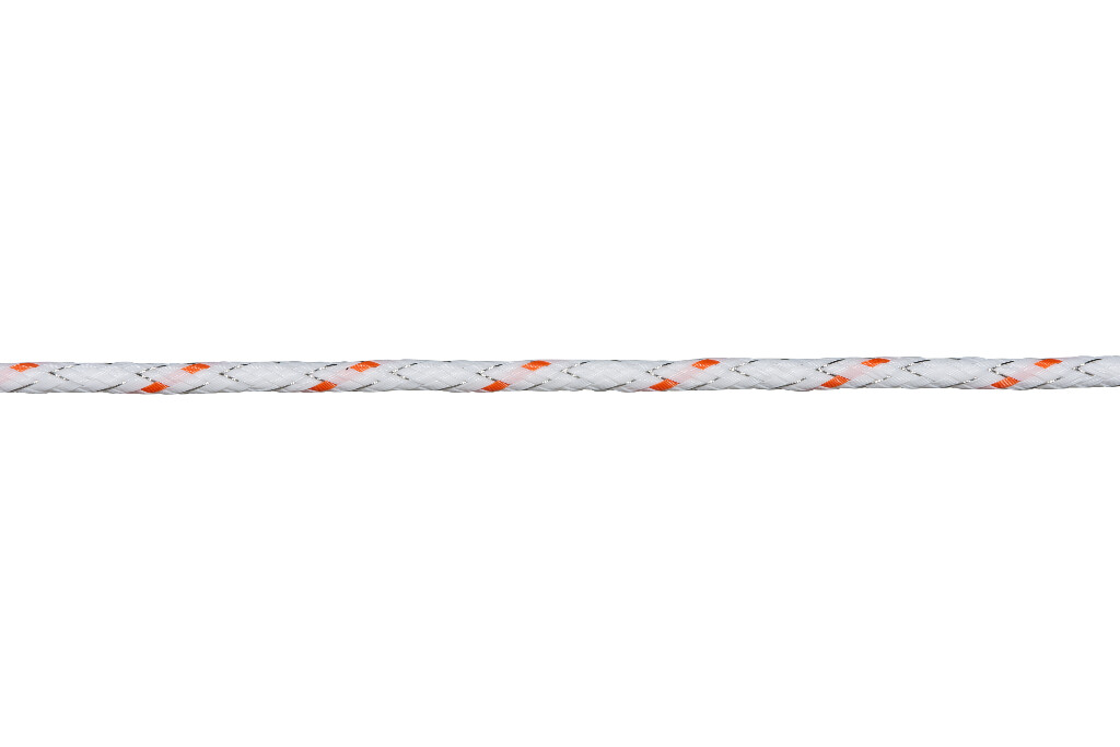 Cordon TurboLine tressé blanc 200m