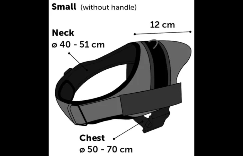 Harnas Best Buddy Pluto Zwart S Harnas Best Buddy Pluto Zwart S