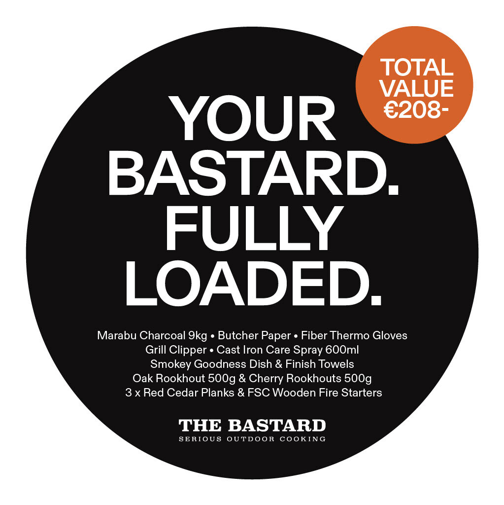 The Bastard Kamado Classic Medium complet