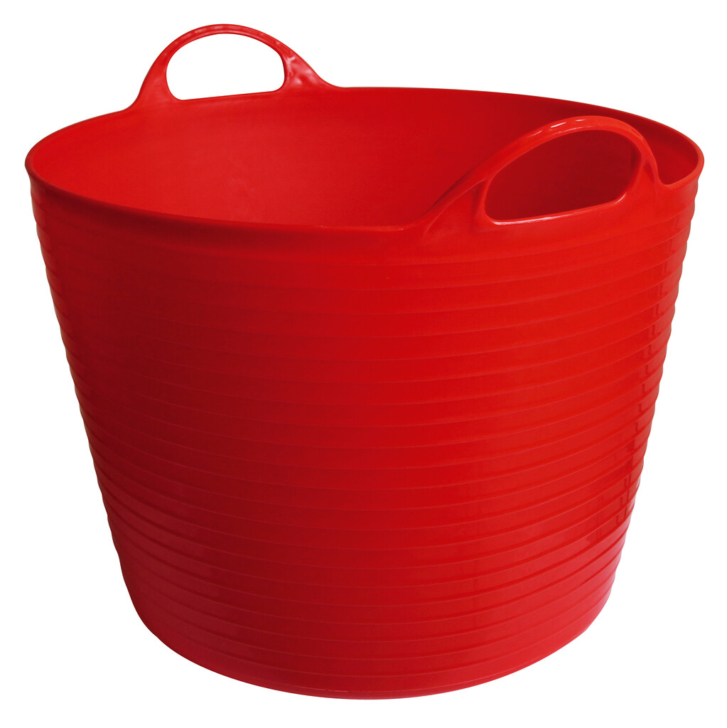 Flexibele trog 42L rood Flexibele trog 42L rood
