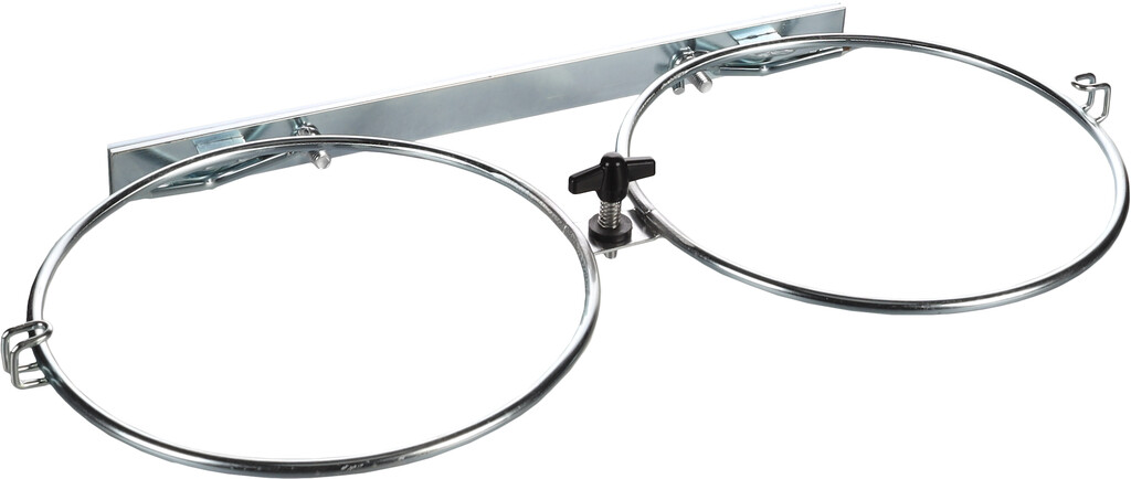 Muur en benchhouder Bruce 2x24cm Muur en benchhouder Bruce 2x24cm