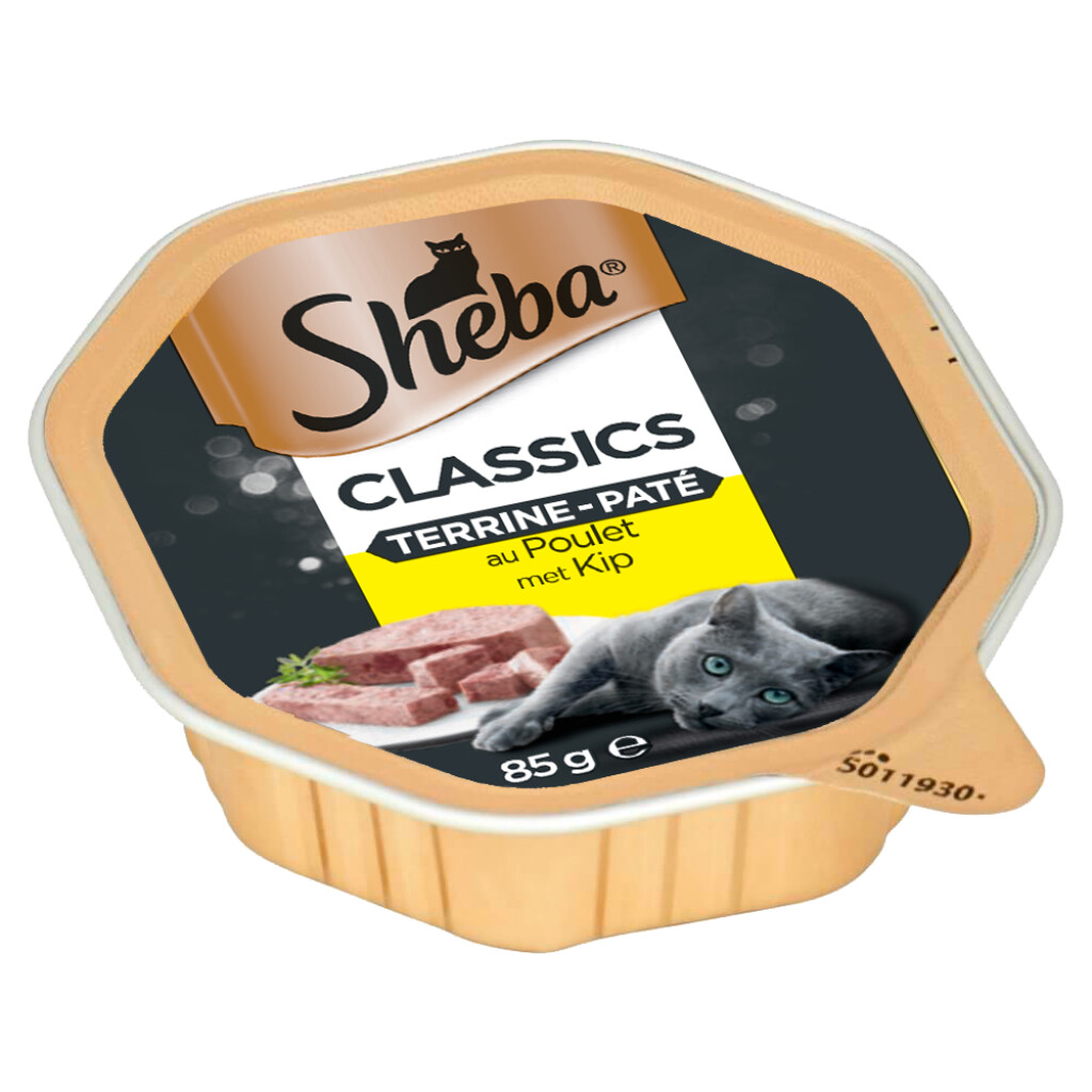 Classics barquette terrine au poulet 85 g
