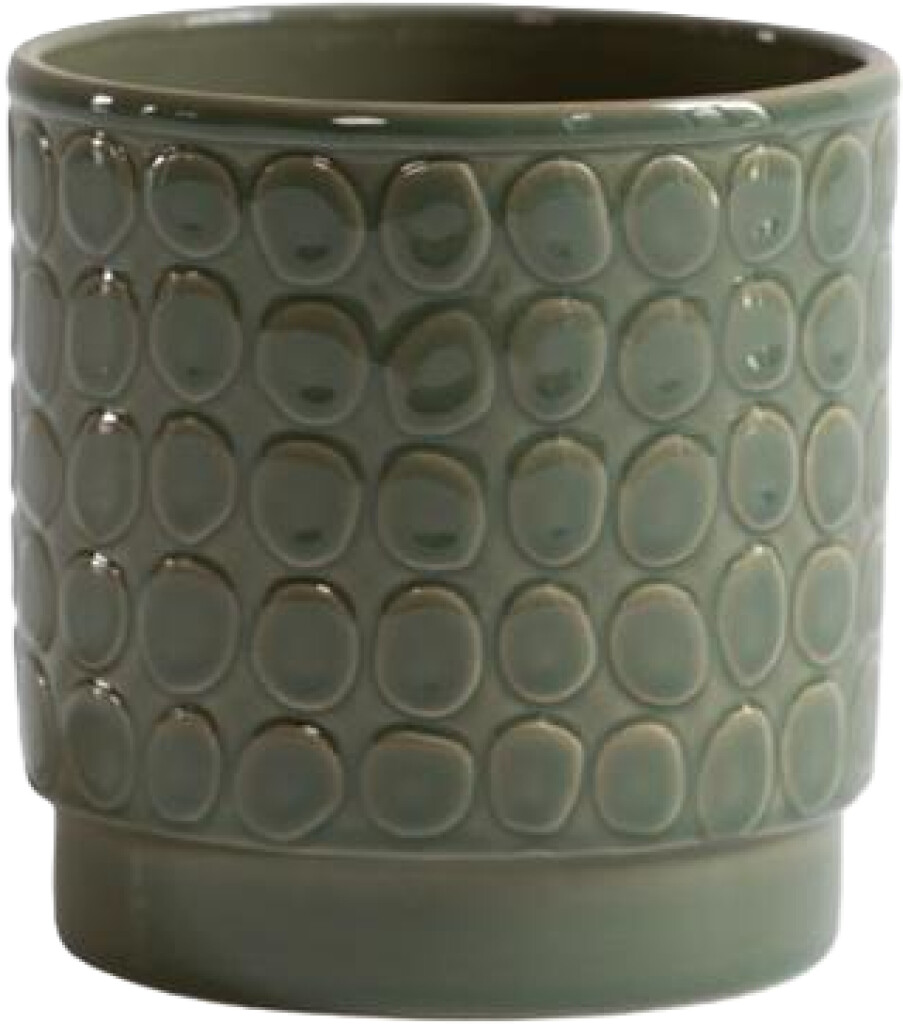 Eno pot rel. pebble sh Dusty Green 8cm