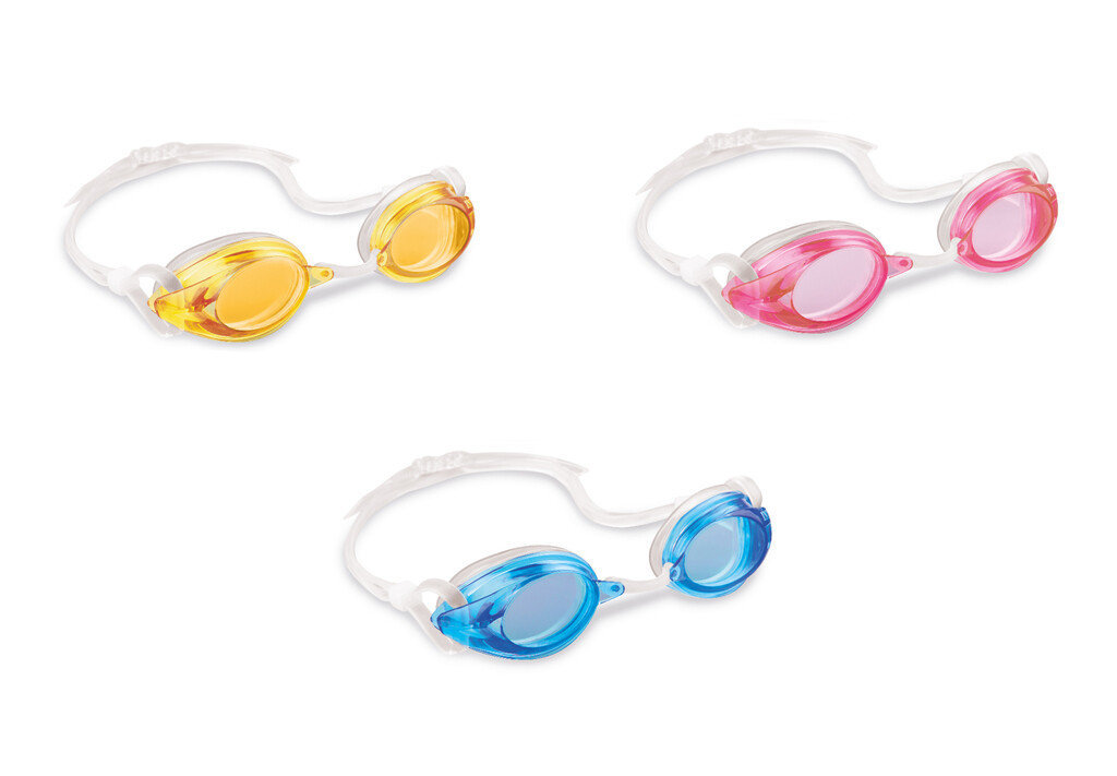 Race Pro lunettes de bain, 3 couleurs