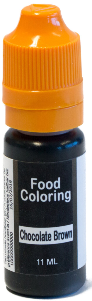 Colorant synthétique liquide - brun - 11ml