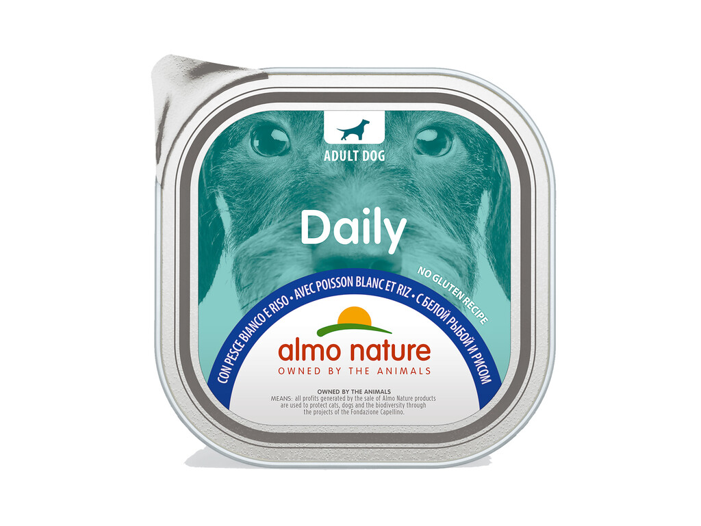 Daily Dogs met Witte Vis en Rijst 300g