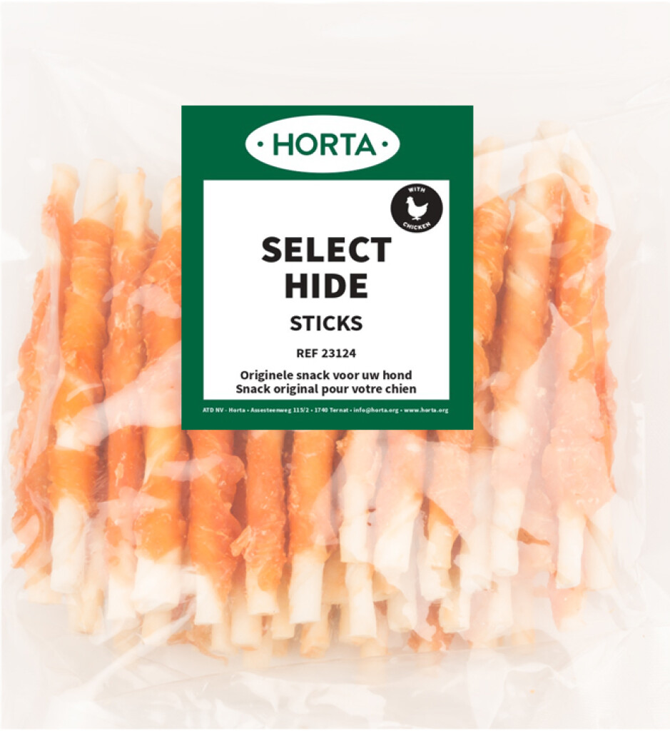 Select hide sticks chicken 13 cm 400g