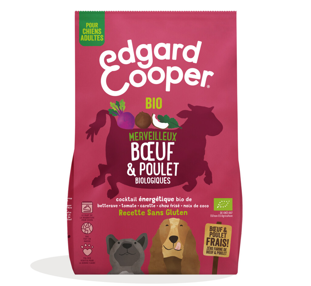 Vers biorund & verse biokip met vrije uitloop 700g - Adult