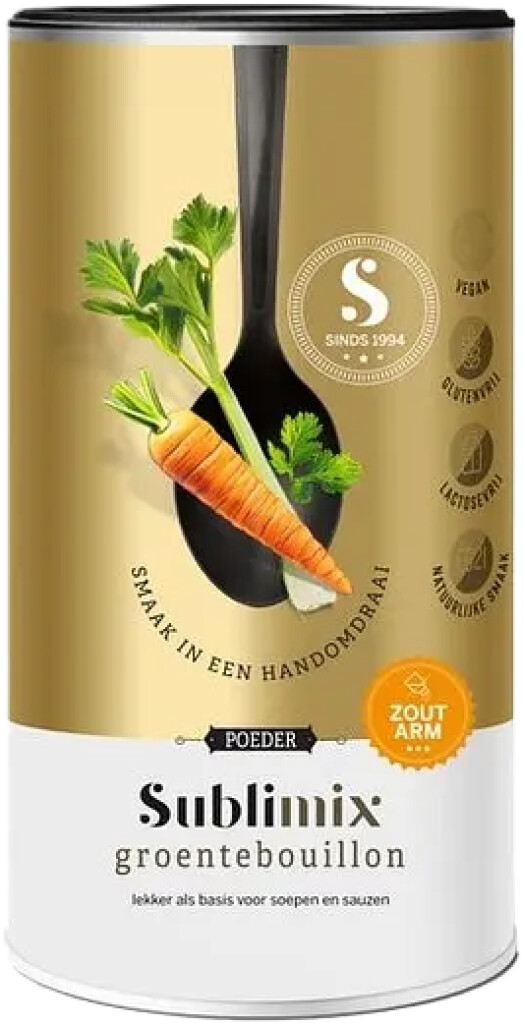 Groentebouillon zoutarm 260g