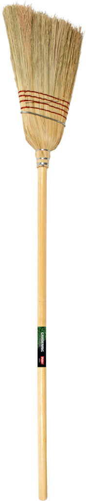 Heksenbezem met houten steel