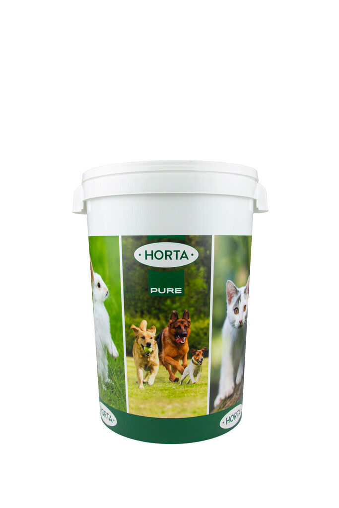 Voederton met deksel 42L