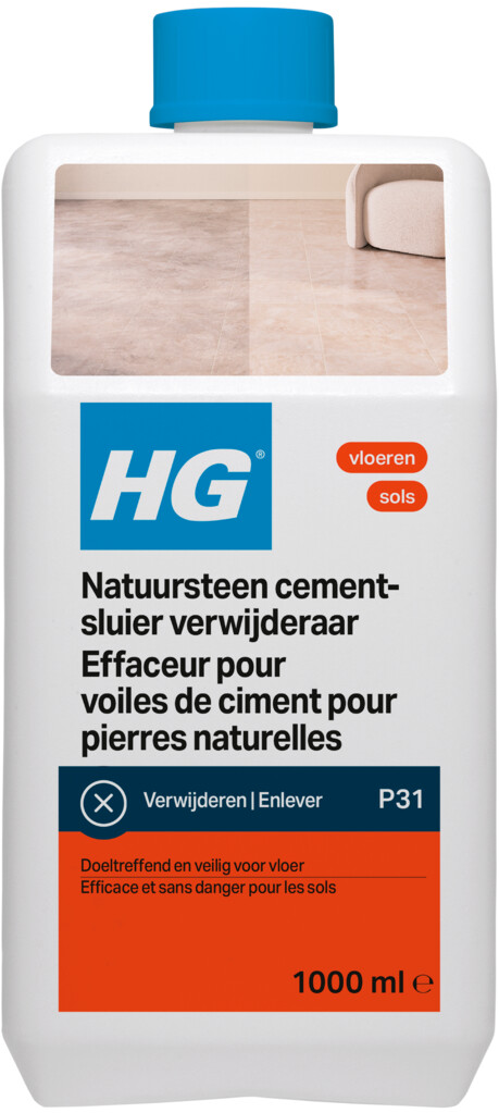 Natuursteen cementsluierverwijderaar (product 31) 1L