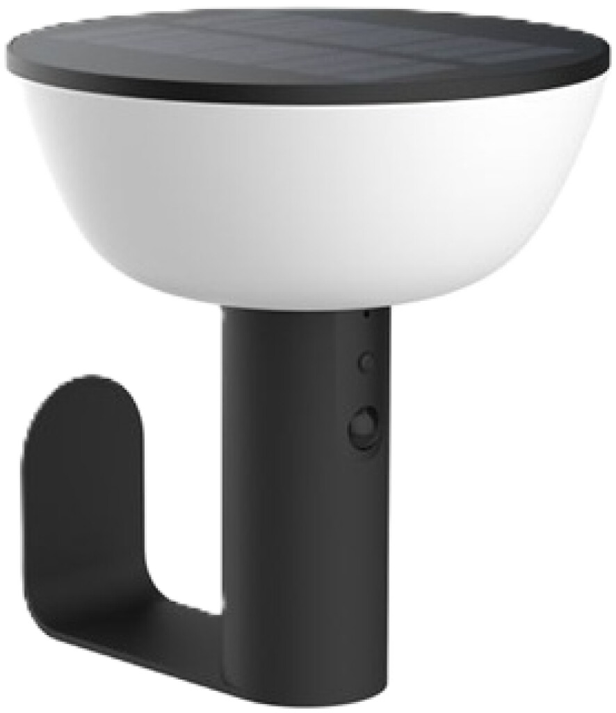 Lampe de table hybride Yukon 200 lm gris anthracite