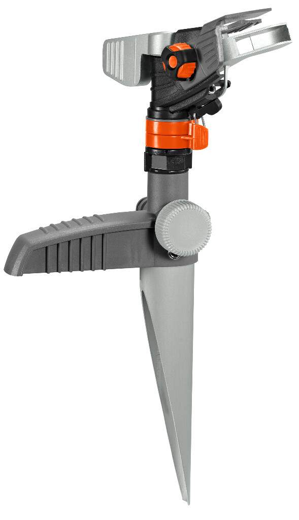 Premium pulserende sector- en cirkelsproeier met metalen spike Premium pulserende sector- en cirkelsproeier met metalen spike