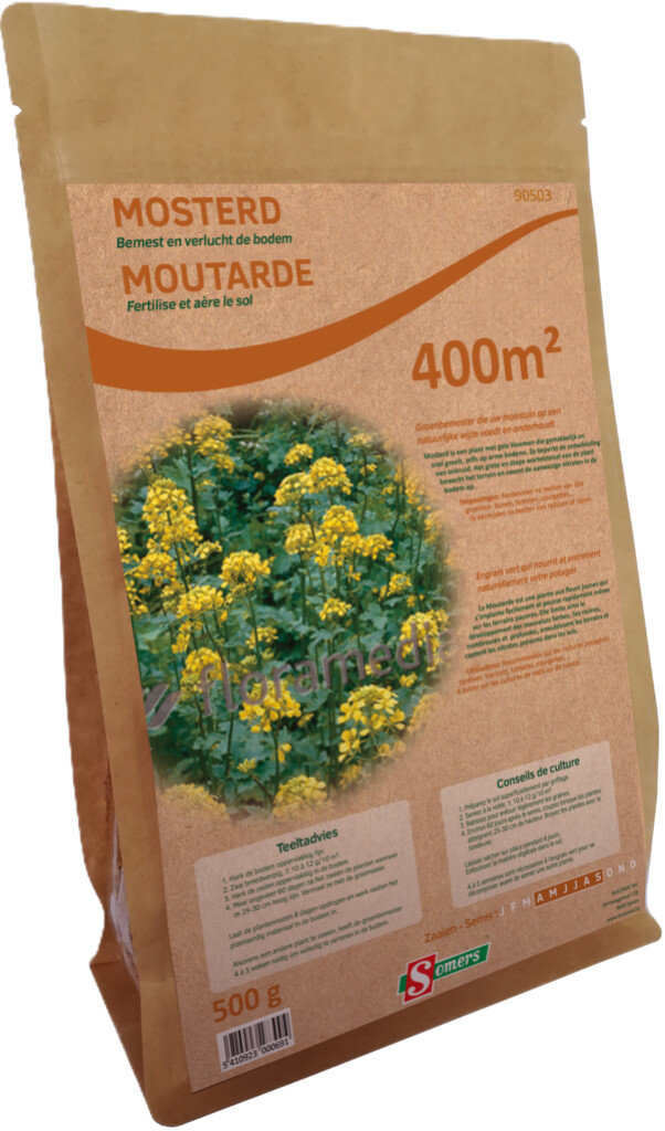 Graines de moutarde 400m²