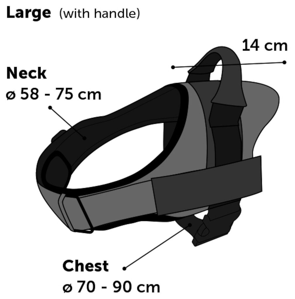 Harnais Best Buddy Pluto Vert Neon L