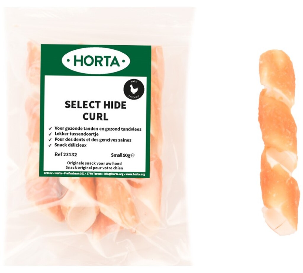 Select hide curl small 6 stuks