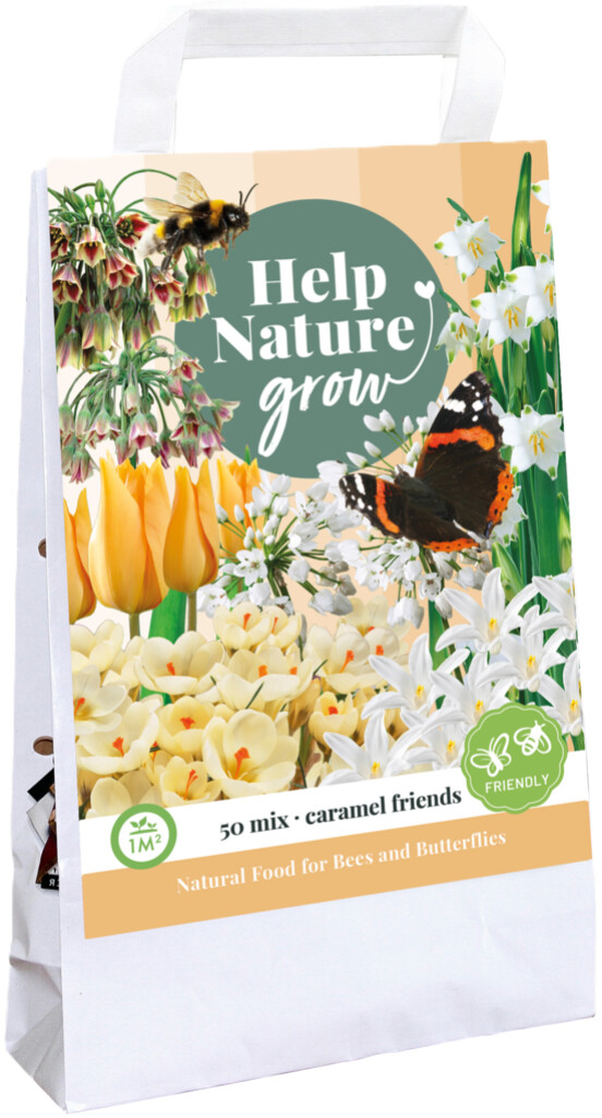 X 1 Tas Caramel Friends 'Help Nature Grow'